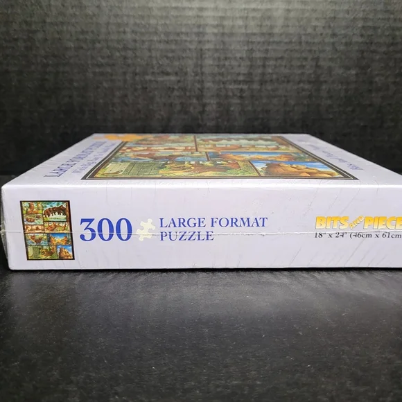 Bits And Pieces Puzzle Bear County 300 Pieces - Picture 2 of 3